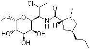 structure of CAS# 18323-44-9, 克林霉素
