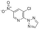 CAS # 1832583-40-0, 3-Chloro-5-nitro-2-(2H-1,2,3-triazol-2-yl)pyridine
