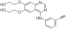 CAS # 183321-84-8, 4-[(3-Ethynylphenyl)amino]-6,7-bis(2-hydroxyethoxy)quinazoline