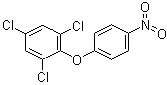structure of CAS# 1836-77-7, 1,3,5-Trichloro-2-(4-nitrophenoxy)benzene