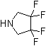 structure of CAS# 1841-00-5, 3,3,4,4-四氟吡咯烷