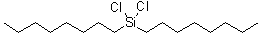 structure of CAS# 18416-07-4, Dioctyldichlorosilane