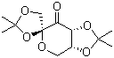 structure of CAS# 18422-53-2, 1,2:4,5-二-O-异亚丙基-beta-D-赤式-2,3-二酮-2,6-吡喃糖