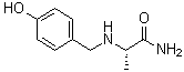 CAS 登录号：1843368-38-6, (2S)-2-[[(4-羟基苯基)甲基]氨基]丙酰胺