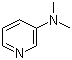 structure of CAS# 18437-57-5, N,N-二甲基吡啶-3-胺