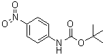 structure of CAS# 18437-63-3, N-(4-硝基苯基)氨基甲酸叔丁酯