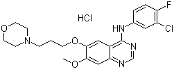 structure of CAS# 184475-55-6, 盐酸吉非替尼