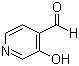 structure of CAS# 1849-54-3, 3-Hydroxypyridine-4-carboxaldehyde