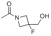 CAS # 1849292-73-4, 1-(3-Fluoro-3-(hydroxymethyl)azetidin-1-yl)ethan-1-one