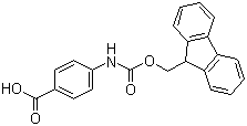 structure of CAS# 185116-43-2, Fmoc-4-氨基苯甲酸