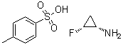 CAS 登录号：185225-84-7, (1S,2R)-2-氟环丙胺对甲苯磺酸盐