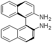structure of CAS# 18531-95-8, (S)-(-)-2,2'-Diamino-1,1'-binaphthalene