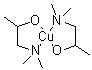 structure of CAS# 185827-91-2, Bis[1-(dimethylamino)-2-propanolato]copper