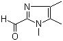 structure of CAS# 185910-12-7, 1,4,5-Trimethylimidazole-2-carboxaldehyde