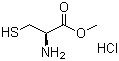 structure of CAS# 18598-63-5, L-Cysteine methyl ester hydrochloride