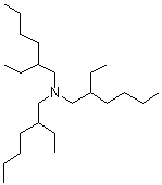structure of CAS# 1860-26-0, Tris(2-ethylhexyl)amine