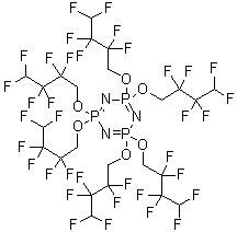 CAS 登录号：186406-47-3, 2,2,4,4,6,6-六(2,2,3,3,4,4-六氟丁氧基)-2,2,4,4,6,6-六氢-1,3,5,2,4,6-三氮杂三磷杂苯