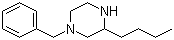 3-丁基-1-(苯基甲基)哌嗪分子结构 (CAS 186412-45-3)