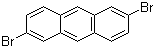 structure of CAS# 186517-01-1, 2,6-Dibromoanthracene