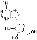 structure of CAS# 1867-73-8, N6-甲基腺苷