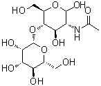 CAS 登录号：186765-90-2, 2-(乙酰氨基)-2-脱氧-4-O-beta-D-甘露糖基-D-吡喃葡萄糖