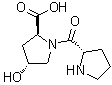 structure of CAS# 18684-24-7, 4-羟基-1-L-脯氨酰-L-脯氨酸