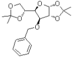structure of CAS# 18685-18-2, 3-O-苄基-1,2:5,6-二-O-异亚丙基-alpha-D-呋喃葡萄糖