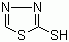 structure of CAS# 18686-82-3, 2-Mercapto-1,3,4-thiadiazol