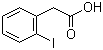 structure of CAS# 18698-96-9, 2-Iodophenylacetic acid