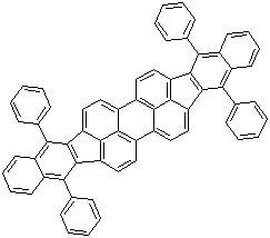 CAS # 187086-37-9, 5,10,15,20-Tetraphenylbisbenz[5,6]indeno[1,2,3-cd:1',2',3'-lm]perylene