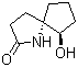 CAS # 187106-20-3, 6-Hydroxy-1-aza-(5R,6S)-rel-spiro[4.4]nonan-2-one, trans-1-Aza-6-hydroxy-spiro[4.4]nonan-2-one