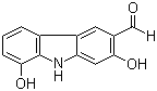 CAS # 187110-72-1, Clauszoline M, 2,8-Dihydroxy-9H-carbazole-3-carboxaldehyde
