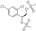 CAS # 187164-22-3, (S)-1-(2,4-Dichlorophenyl)-1,2-ethanediol dimethanesulfonate