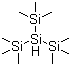structure of CAS# 1873-77-4, 三(三甲基硅基)硅烷