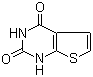 structure of CAS# 18740-38-0, 噻吩并[2,3-d]嘧啶-2,4(1H,3H)-二酮