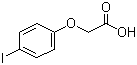 structure of CAS# 1878-94-0, 4-Iodophenoxyacetic acid