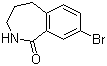 CAS # 187833-72-3, 8-Bromo-2,3,4,5-tetrahydro-1H-2-benzazepin-1-one