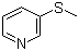 structure of CAS# 18794-33-7, 3-(甲硫基)吡啶
