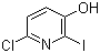 structure of CAS# 188057-26-3, 6-Chloro-2-iodo-3-pyridinol