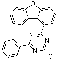 CAS # 1883265-32-4, 2-Chloro-4-(1-dibenzofuranyl)-6-phenyl-1,3,5-triazine