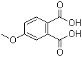 structure of CAS# 1885-13-8, 4-甲氧基邻苯二甲酸