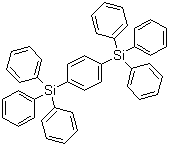 structure of CAS# 18856-08-1, 1,4-Bis(triphenylsilyl)benzene