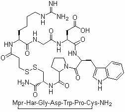 structure of CAS# 188627-80-7, Eptifibatide