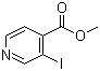 structure of CAS# 188677-49-8, 3-Iodo-4-pyridinecarboxylic acid methyl ester