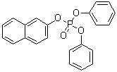 structure of CAS# 18872-49-6, 2-萘基二苯基磷酸酯