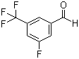 structure of CAS# 188815-30-7, 3-氟-5-(三氟甲基)苯甲醛