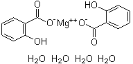 structure of CAS# 18917-95-8, Bis(salicylato)magnesium tetrahydrate