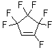 CAS # 1892-03-1, 1,3,3,4,4,5,5-Heptafluorocyclopentene, 2,3,3,4,4,5,5-Heptafluoro-1-cyclopentene, Perfluoro-1-hydrocyclopentene