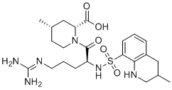 structure of CAS# 189264-04-8, (2R,4S)-1-(2S)-Argatroban