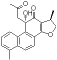 CAS # 189308-08-5, Danshenol A, (1R,10S)-1,10-Dihydro-10-hydroxy-1,6-dimethyl-10-(2-oxopropyl)phenanthro[1,2-b]furan-11(2H)-one